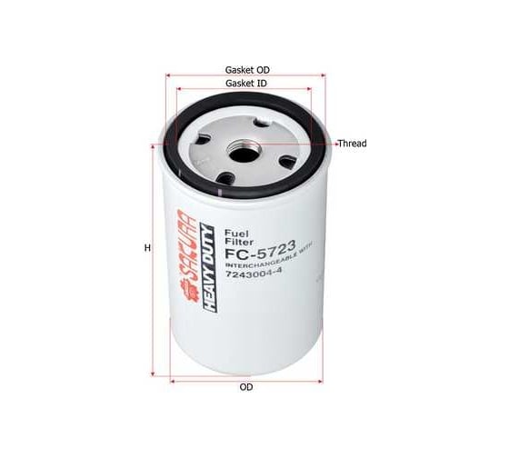Фильтр топливный Sakura FC5723