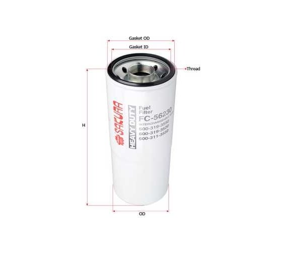 Фильтр топливный Sakura FC56230
