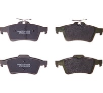 Колодки тормозные дисковые AV038 (противоскрипная пластина в комплекте) Avantech 104435