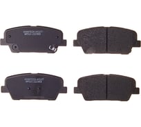 Колодки тормозные дисковые AV107 (противоскрипная пластина в комплекте) Avantech 104476