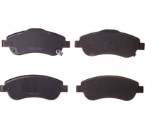 Колодки тормозные дисковые AV0334 (противоскрипная пластина в комплекте) Avantech 126026