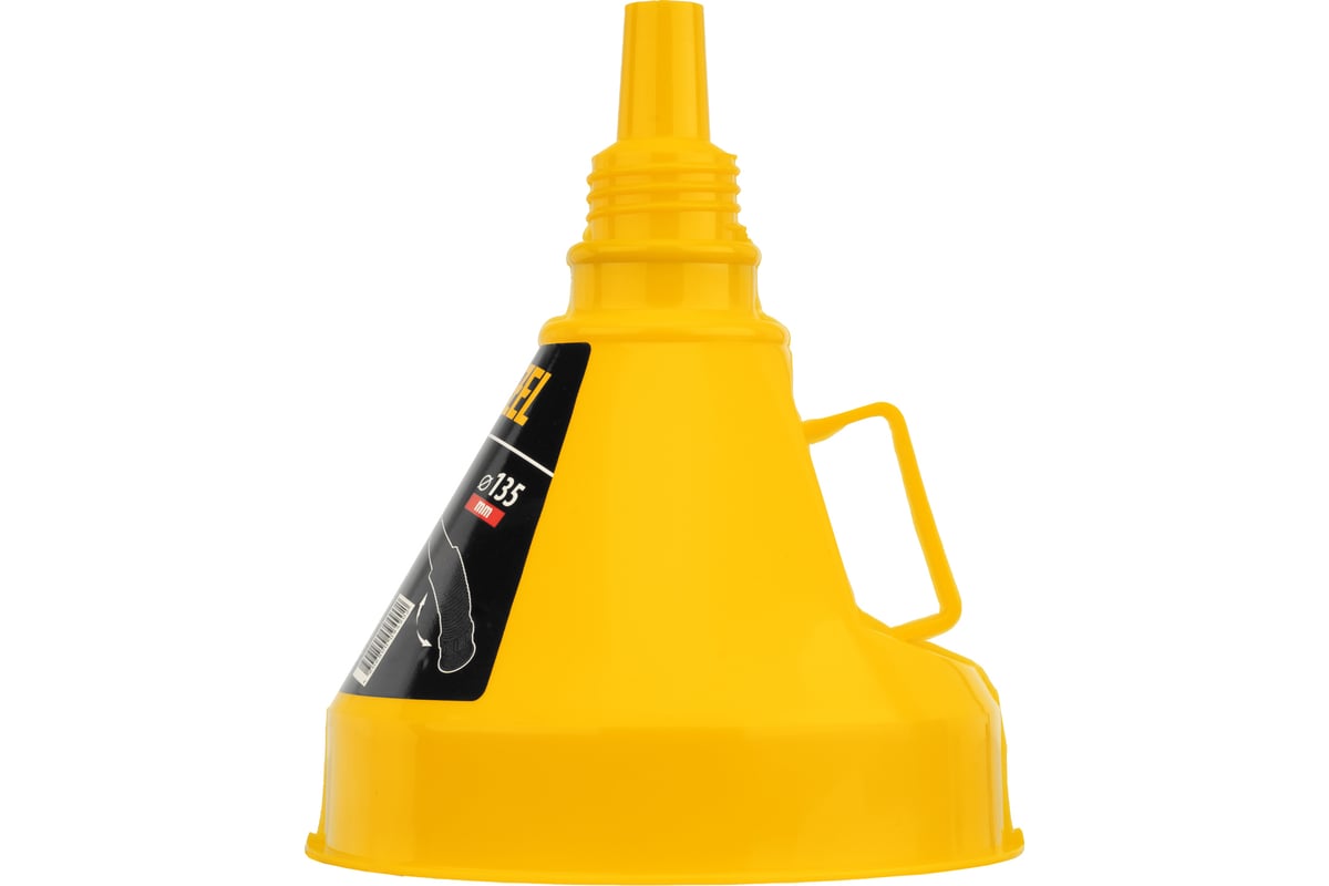 Воронка пластиковая 135 мм с металлическим ситом и гибким наконечником ...