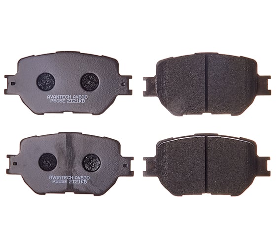 Колодки тормозные AV830 дисковые (противоскрипная пластина в комплекте) Avantech 109751 1