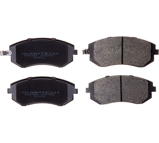 Колодки тормозные AV842 дисковые (противоскрипная пластина в комплекте) Avantech 104384 1