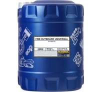 Минеральное моторное масло 2Т OUTBOARD UNIVERSAL 10 л MANNOL 720810