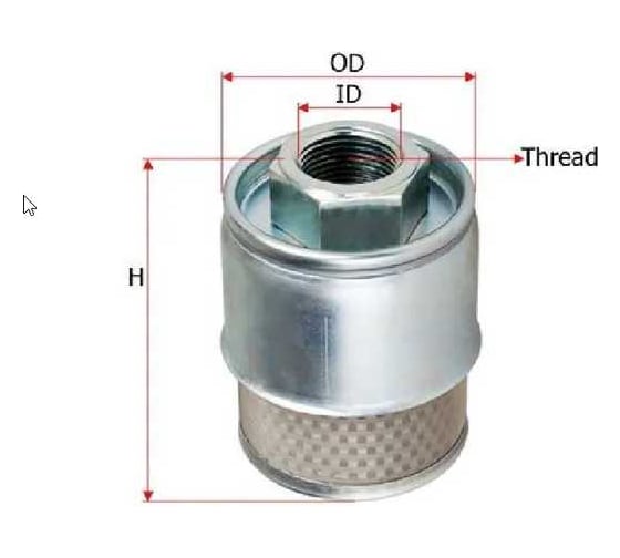 Фильтр гидравлический Sakura H8522