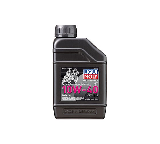 НС-синтетическое моторное масло для 4-тактного мотоцикла LIQUI MOLY Motorbike 4T Formula 10W-40 0,8л 3036 1