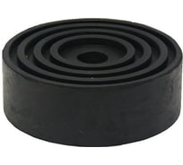 Резиновая накладка цельнолитая на пяту подкатного домкрата Inforce 105x35 11-05-05
