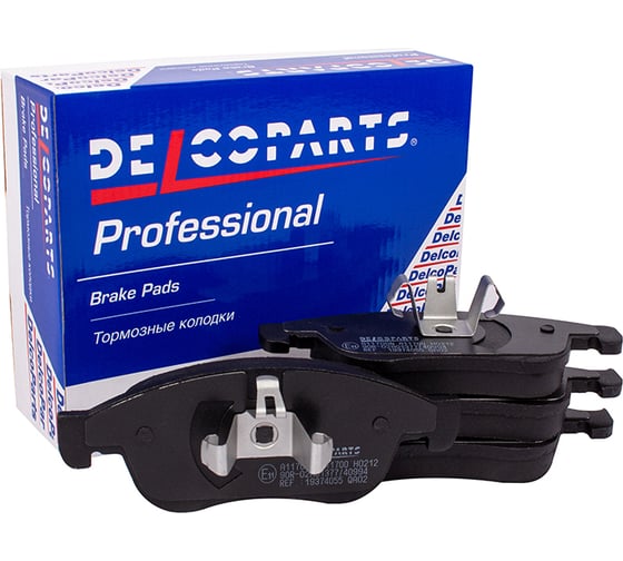 Колодки тормозные передние Delcoparts 19374055 1