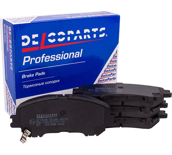 Колодки тормозные передние Delcoparts 19374088 1