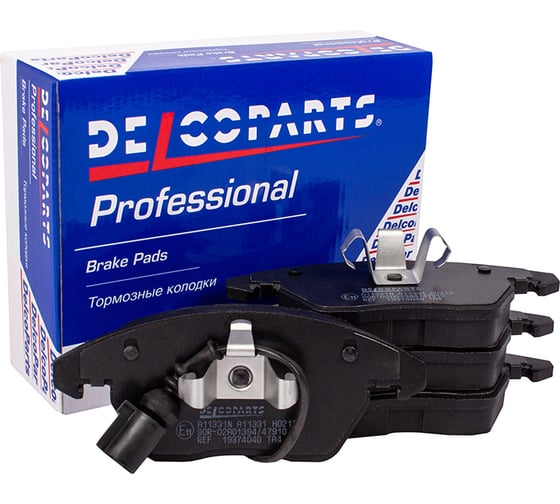 Колодки тормозные передние Delcoparts 19374040