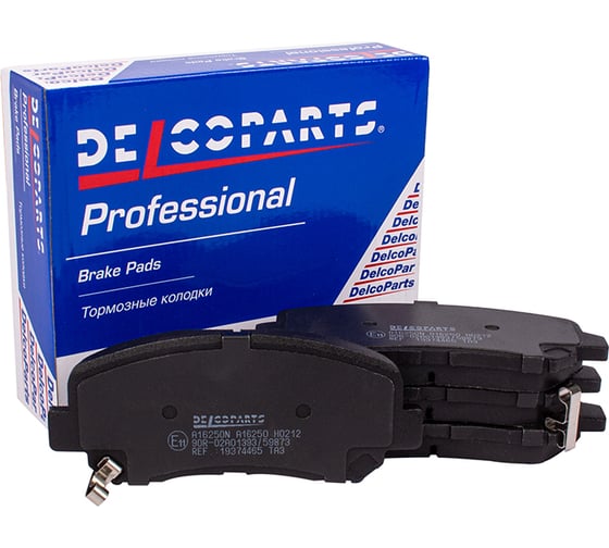 Колодки тормозные передние Delcoparts 19374465