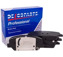 Колодки тормозные передние Delcoparts 19374468
