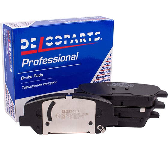 Колодки тормозные передние Delcoparts 19374468 1