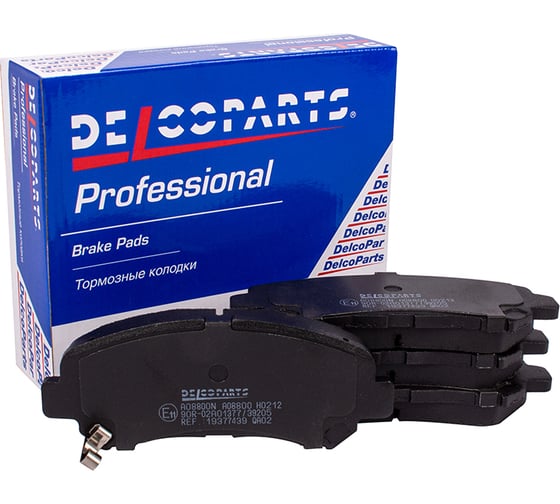 Колодки тормозные передние Delcoparts 19377439 1