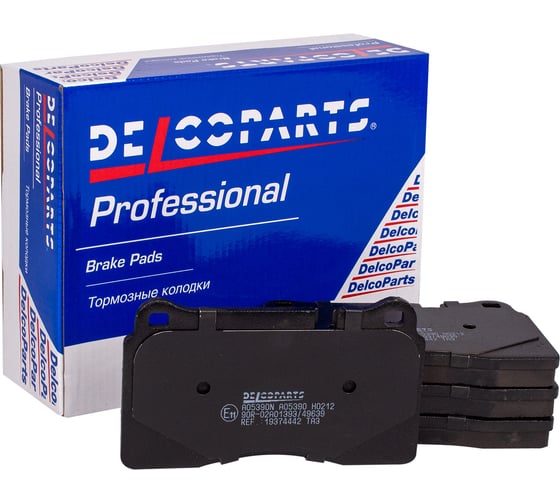 Колодки тормозные передние Delcoparts 19374442 1