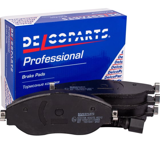 Колодки тормозные передние Delcoparts 19374067