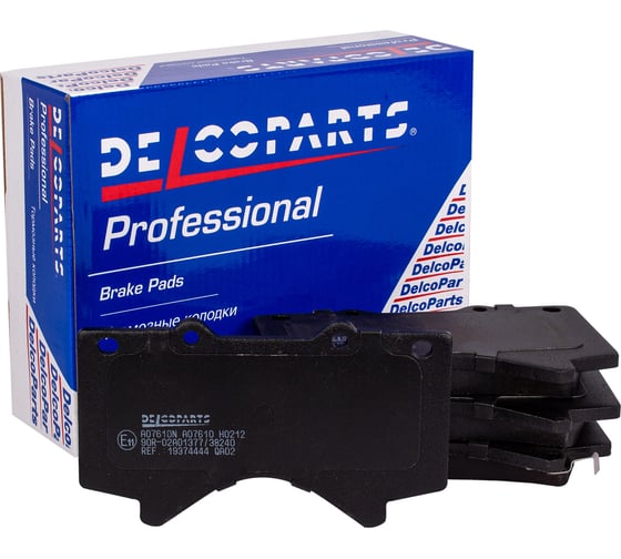 Колодки тормозные передние Delcoparts 19374444 1