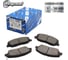 Колодка тормозная передняя для а/м Hyundai Santa Fe (CM/SM) 05-> / Kia Sorento (XM) 09-> 4 шт Riginal RG581010WA00 2