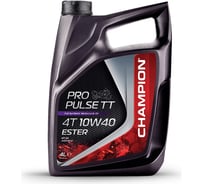 Масло мотоциклетное PROPULSE TT 4T 10W40 ESTER 4 л CHAMPION 8234446
