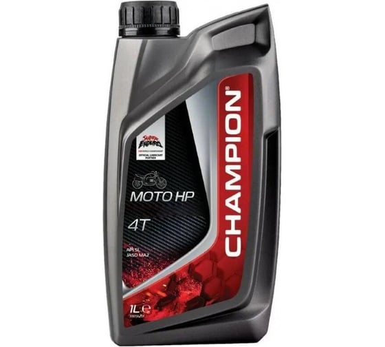 Масло MOTO HP 4T 10W60 1 л CHAMPION 8234255