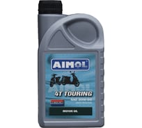 Масло моторное минеральное 4T Touring 20W-50 1 л для 4-х тактных двигателей AIMOL 8717662396397