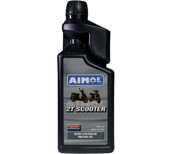 Масло полусинтетическое 2T Scooter 1 л для мопедов и скутеров AIMOL 8719497953677
