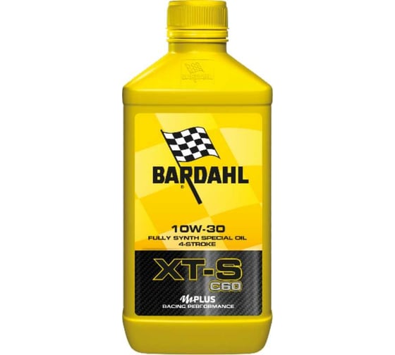 Масло моторное для 4-х тактных двигателей XT-S MOTO 4T 10W-30 синтетическое 1 л BARDAHL 356039 1