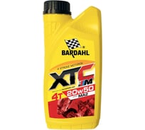 Масло моторное для 4-х тактных двигателей XTC-M 20W-50 синтетическое 1 л BARDAHL 35771