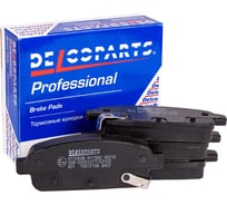 Колодки тормозные задние дисковые Delcoparts 19372198