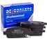Колодки тормозные задние дисковые Delcoparts 19372198 1