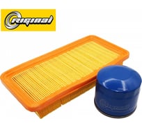 Комплект фильтров для ТО а/м Hyundai Getz (1.4i/1.6i) (2шт) Riginal RGAFA1039