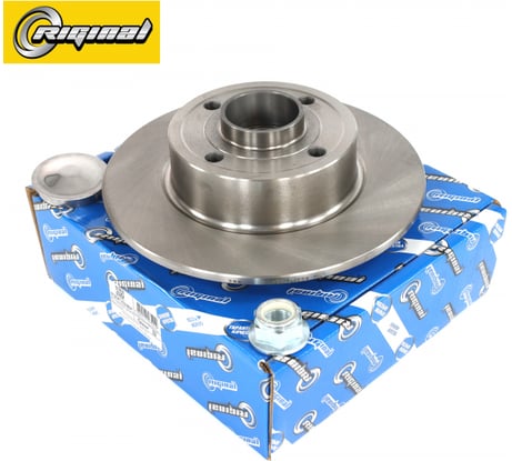 Тормозной задний диск с подшипником Riginal для а/м Renault Clio III, Megane II, Modus (7701207823) RGDF1624BP