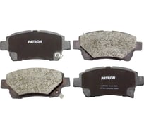 Колодки тормозные дисковые для автомобилей TOYOTA: COROLLA 02-, COROLLA Verso 02-04, COROLLA седан 02-, COROLLA универсал 02-, PRIUS хечбэк 03- PATRON PBP058
