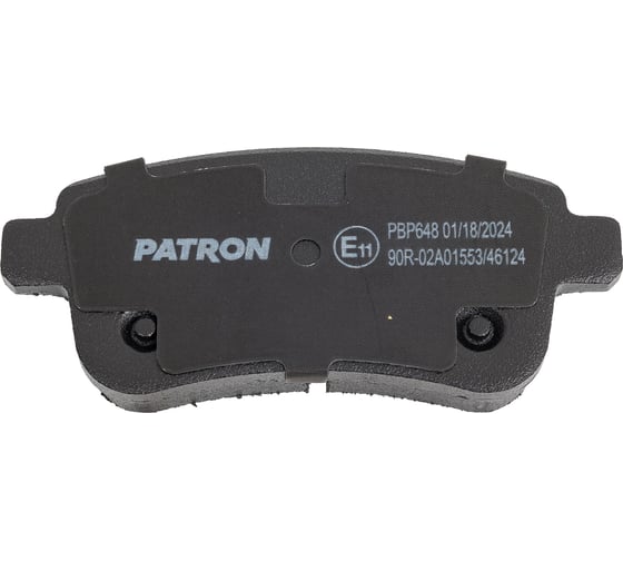 Колодки тормозные дисковые для автомобилей RENAULT SCENIC/GRAND SCENIC III 09->, MEGANE III 09->, MEGANE CC 06.10-> PATRON PBP648