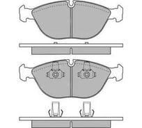 Колодки тормозные дисковые для автомобилей AUDI: A8 98-02, TT 03-06, BMW: 7 94-01, Z8 00-03, CHRYSLER: CROSSFIRE 04-06, MB: E CLASS 97-08, VW: PASSAT 01-05 PATRON PBP1001