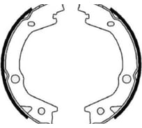 Колодки тормозные барабанные задние для автомобилей HYUNDAI: TUCSON (JM) 04 -, KIA: SPORTAGE (JE ) 04- PATRON PSP050