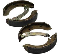 Колодки тормозные барабанные задние для автомобилей HYUNDAI: PONY 02>, MITSUBISHI: BRAVO 04> PATRON PSP605
