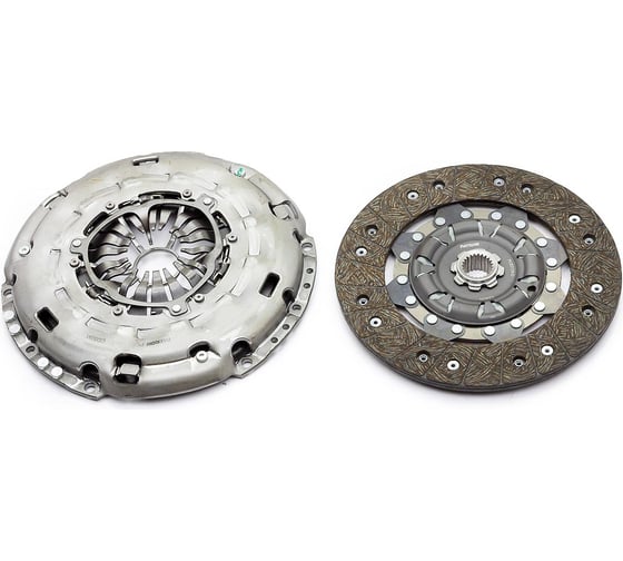Комплект сцепления (2P) FORD: MONDEO, S-MAX, FOCUS, KUGA 2.0 TDCi 07- , VOLVO: S80 II 2.0 TDi 06-, V70 III 2.0 D 07- (с механизмом компенсации износа) PATRON PCE0124 1