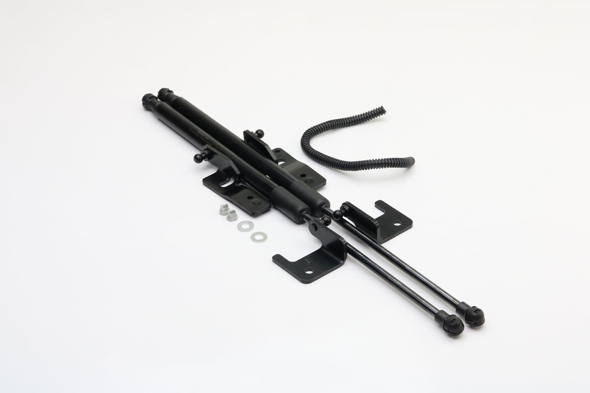 Амортизатор капота Комплект 2шт+крепления общая длина: 471 мм ...