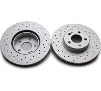 Передний тормозной диск MERCEDES-BENZ C-class (W205/S205/C205) Sport/AMG Technik-Paket 14- (+перф) PATRON PBD1289DR