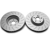 Передний тормозной диск Mercedes-Benz S-class W222 (+перф) PATRON PBD1161DR