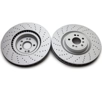 Передний тормозной диск MERCEDES-BENZ M/GL/GLE/GLS (X166/W166/C292) 11- (+перф) PATRON PBD1293DR