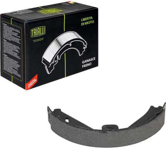Колодки тормозные барабанные стояночного тормоза Mercedes E (W212) (09-) 180x25 TRIALLI GF 4623