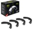 Колодки тормозные барабанные стояночного тормоза Mercedes E (W212) (09-) 180x25 TRIALLI GF 4623 1