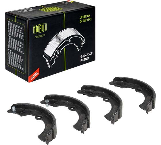 Колодки тормозные барабанные Suzuki Alto (94-) / Ignis (00-) / Wagon R (93-) 180x26 TRIALLI GF 4553 1