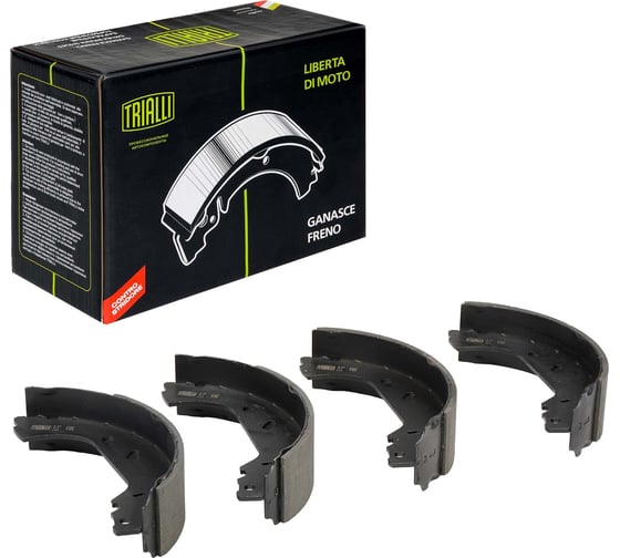 Колодки тормозные барабанные Peugeot Expert (96-) / Citroen Jumpy (95-) 255x61 TRIALLI GF 4407 1