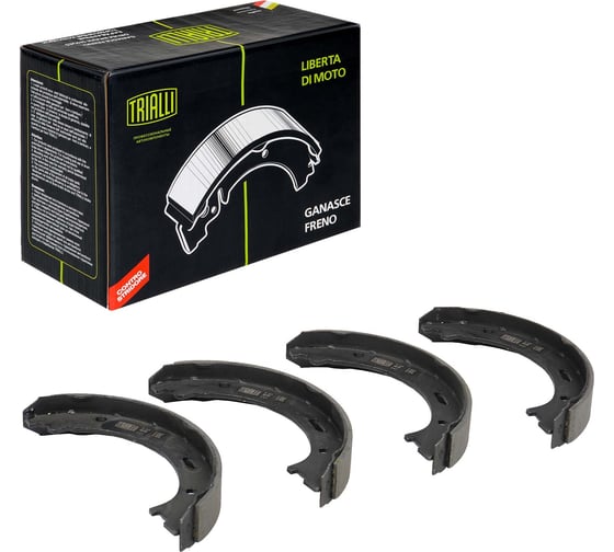 Колодки тормозные барабанные стояночного тормоза Jeep Grand Cherokee III (04-) 205x31 TRIALLI GF 4634