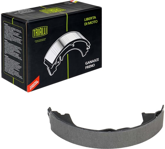 Колодки тормозные барабанные стояночного тормоза Jeep Wrangler (07-) 207x32 TRIALLI GF 4635