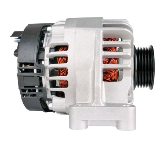 Генератор FIAT 75A, со шкивом Hella 8EL 012 428-381 1